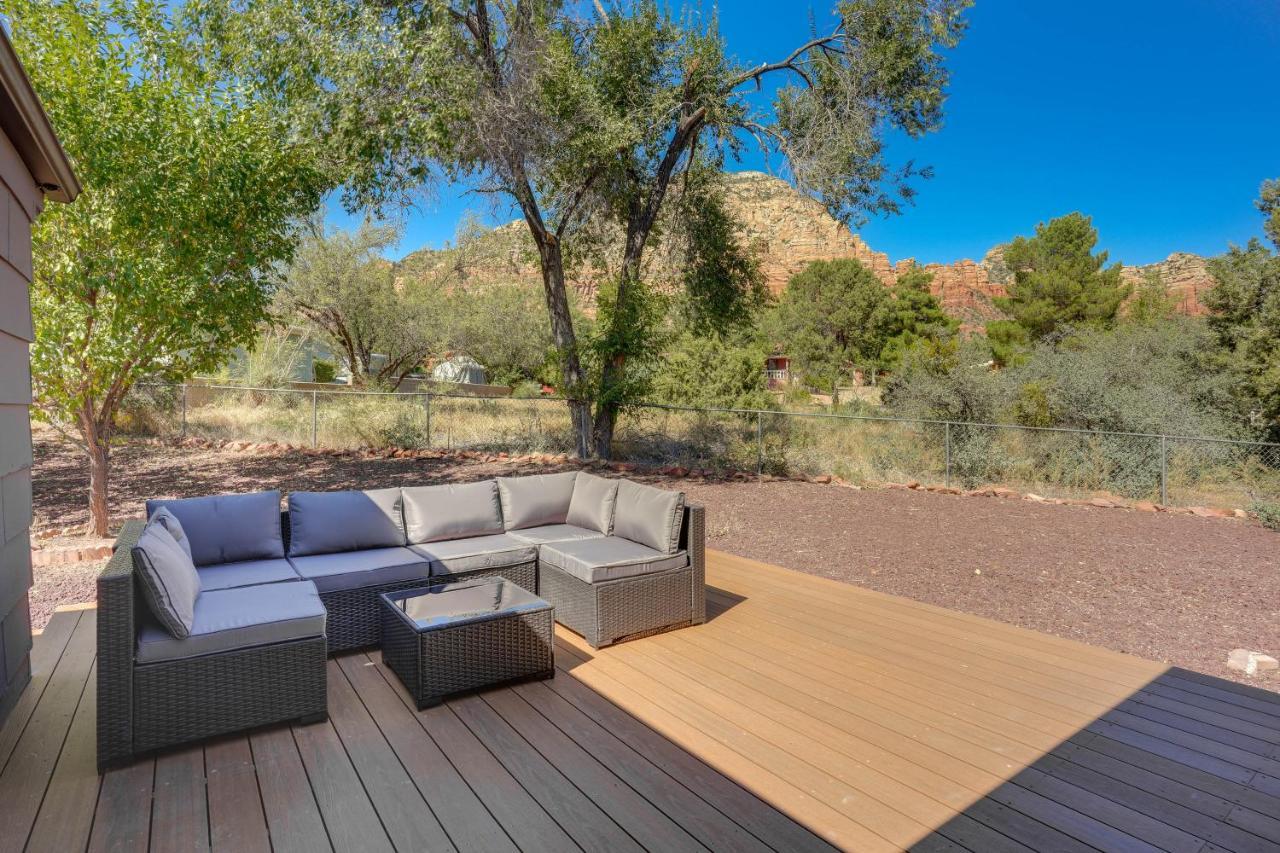 Bright And Airy Sedona Home With Mountain Views! Bagian luar foto